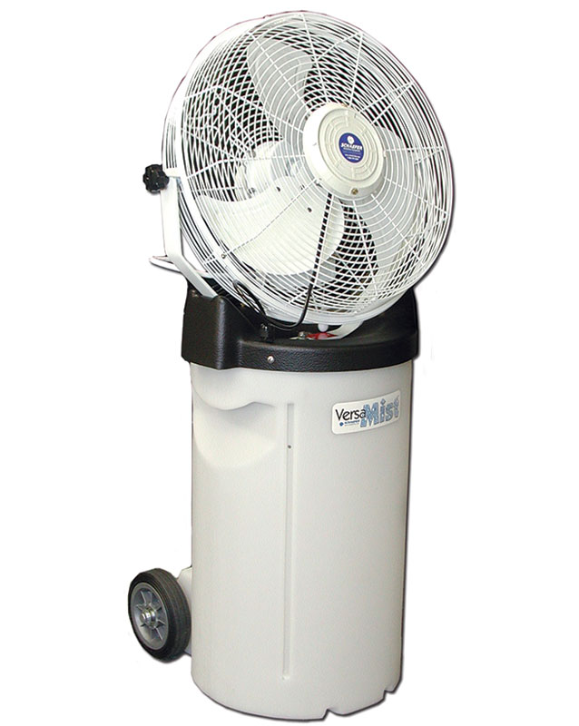 portable misting fan with water tank