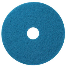 Blue Cleaning Floor Pad - (5) 18" Dia. AMCO-400418