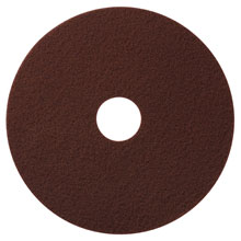 Maroon EcoPrep Chemical-Free Stripping Pad - (10) 17" Dia. AMCO-420717              