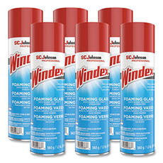  Windex Foaming Glass Cleaner - (6) 20 oz. Cans
